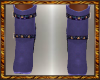 Glitter Purple Boots