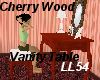 Cherry Vanity Table