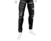 ACH I Black Torn Jeans