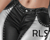 Pants Black Silver RLS