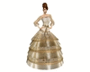 >Victorian Golden Gown<