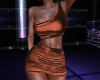 MV Metallic Copper Dress