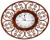 Cherry Wood Clock