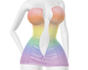 Holo Open Zipper Dress