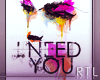 R| I need You |Poster
