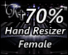 K- 70% Female Resizer