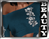FLOWER TOP SHOULDER CROP