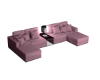 Pink Modern Couch