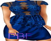 PBF*Blue Classy Dress