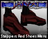 Steppers Red Shoes Mens