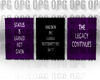 OPG Trio Canvas