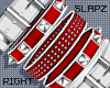 !!S Bracelets Red Right