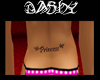 (b1)princess back tat
