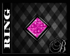 [BQK] Square Ring | Pink