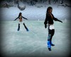 Invsible Ice Skate poses