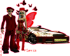 K-F Car in Red