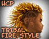 Fire Tribal Cut Style