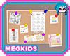 Kids Asian Pinboard