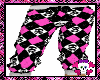 (LB)Pink n Black Skulls