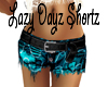 Lazy Dayz Shortz Blue