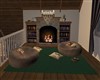 BOOK LOVERS FIREPLACE