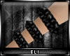 E> BlackStudded Brace rt