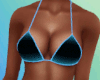 Black/Blue Bikini