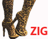 Glam Leopard Boots