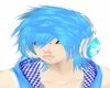 [Yuki] Blue Edmund Hair