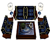 BlueDragon Couch Set