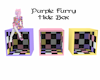 )O(  Purple Furry Cube