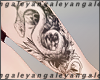 A | RL snake tattoo