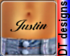Justin belly tattoo