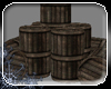 -die- medieval barrels