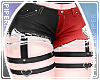 P| Edgy Shorts - Red 2
