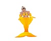 yellow  mermaid