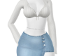 Mel Denim Skirt Set