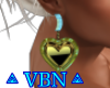 Heart  earrings BCVrT