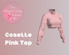 Cosette Pink Top