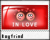 -Bf- in love Stamp