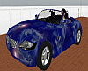 Blue Graphics sport car