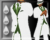 (I) White & Green Tux