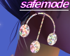medici diamond earrings