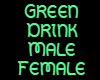 Green Sparkling Drink