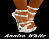 RR! Anniva White Heels