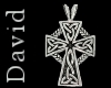 F Celtic Cross Pendant