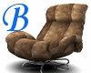 [B] Chair Tan Leather