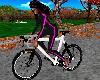 Female Carry Racing Bike