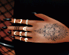〆Black Nail+Tatt.+Ring
