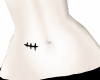 belly stitch tattoo v2